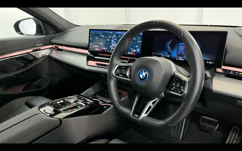 BMW i5 I5 Edrive40 M Sport Saloon EK26KKB Blue #6