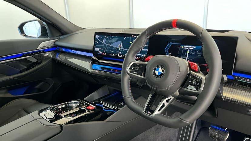 BMW M5 M5 Saloon EK26KNA Blue #6