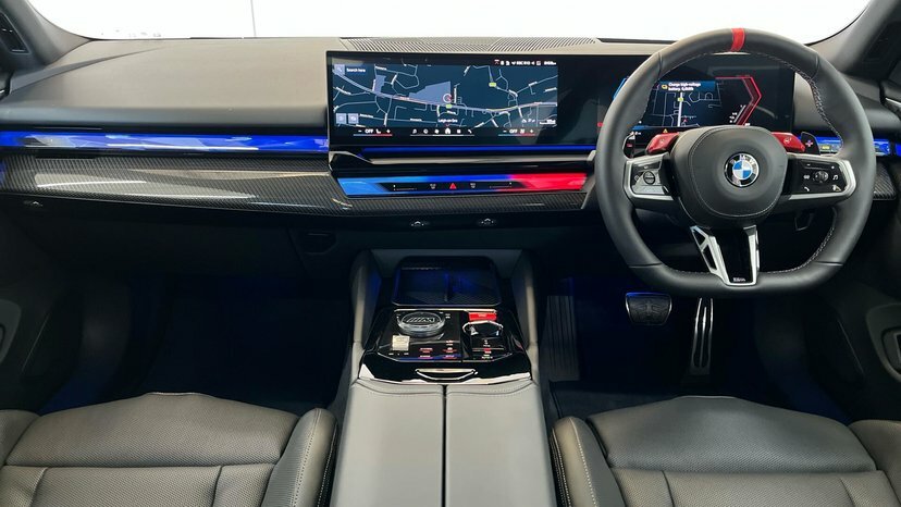 BMW M5 M5 Saloon EK26KNA Blue #4