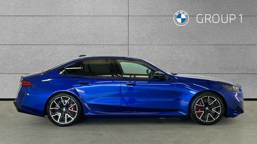 BMW M5 M5 Saloon EK26KNA Blue #3