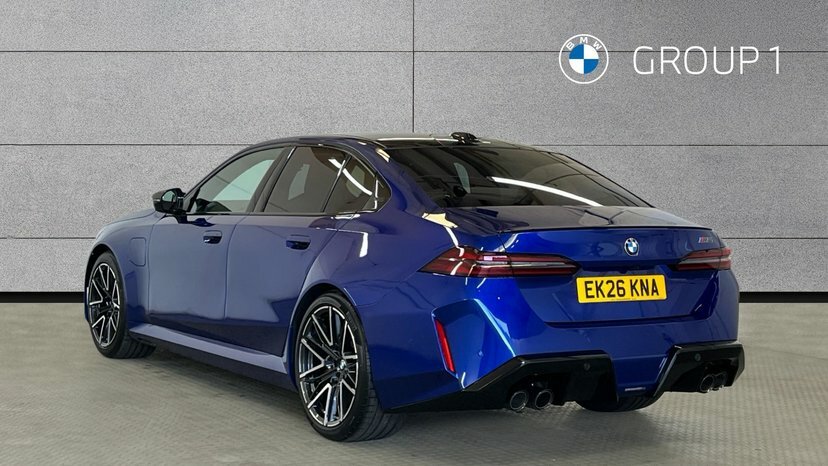 BMW M5 M5 Saloon EK26KNA Blue #2