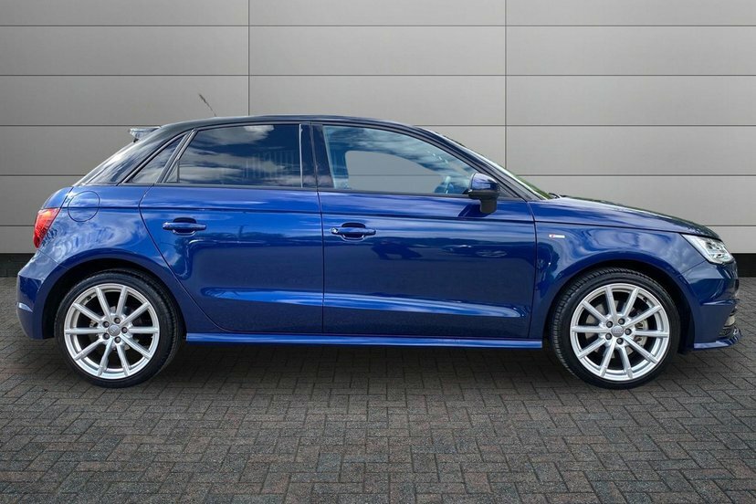 Audi A1 1.4 Tfsi S Line Sportback 125 P Blue #4