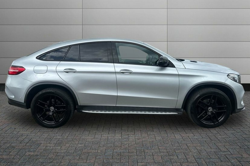 Mercedes-Benz GLE Coupe 3.0 Gle350d V6 Amg Night Edition Coupe Silver #4