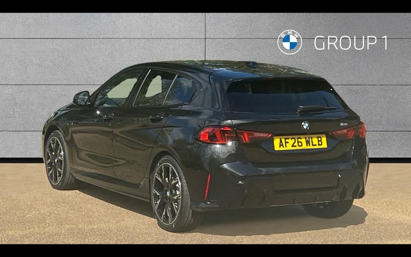 BMW 1 Series 123 Xdrive M Sport Black #2