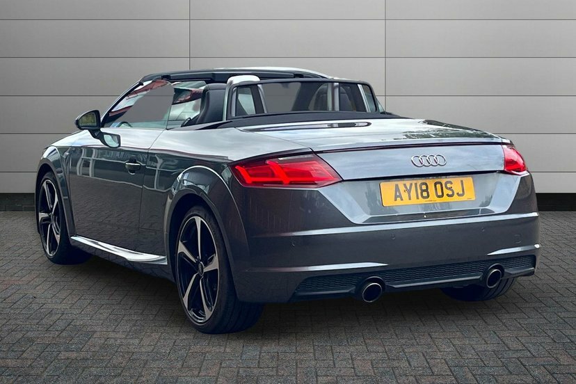Audi TT 1.8 Tfsi Black Edition Roadster Grey #3