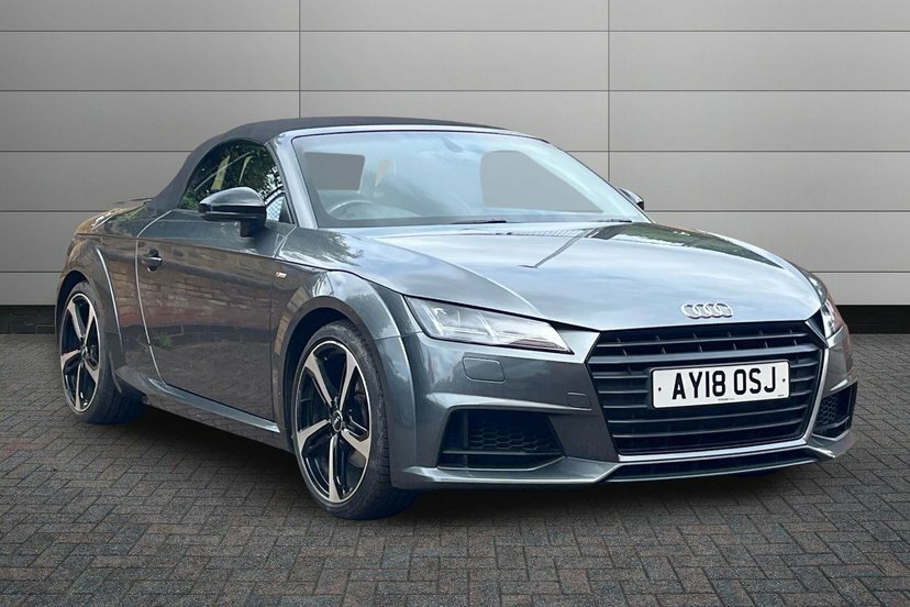 Audi TT 1.8 Tfsi Black Edition Roadster Grey