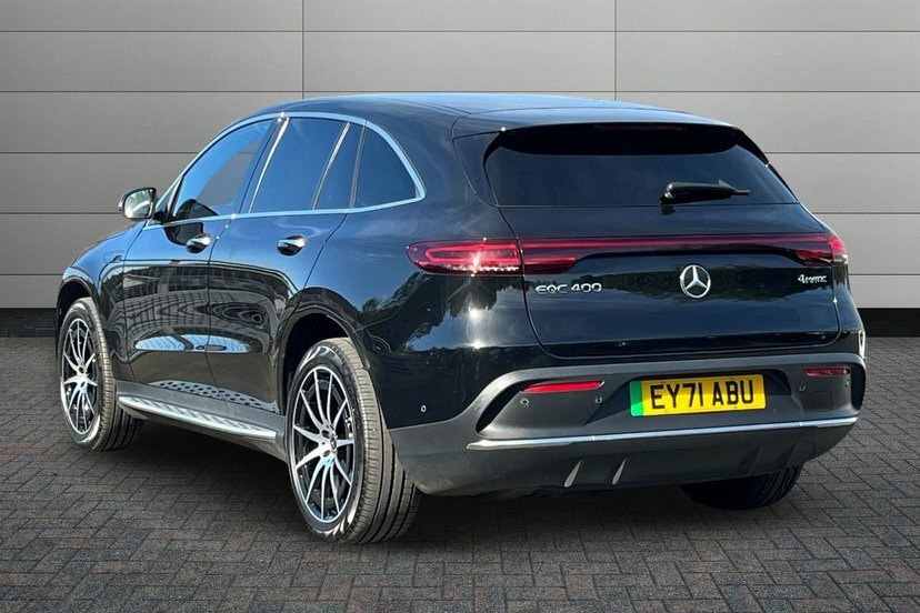 Mercedes-Benz EQC Eqc 400 80Kwh Amg Line EY71ABU Black #2