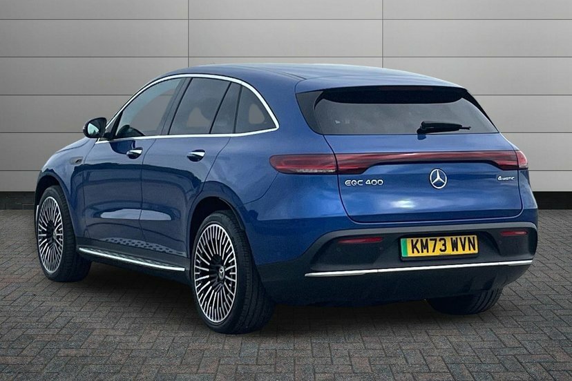 Mercedes-Benz EQC Eqc 400 80Kwh Amg Line Premium KM73WVN Blue #2