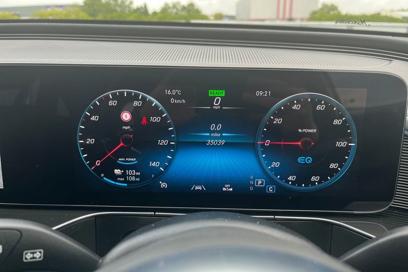 Mercedes-Benz EQC Eqc 400 80Kwh Amg Line Premium KM73WVN Blue #6