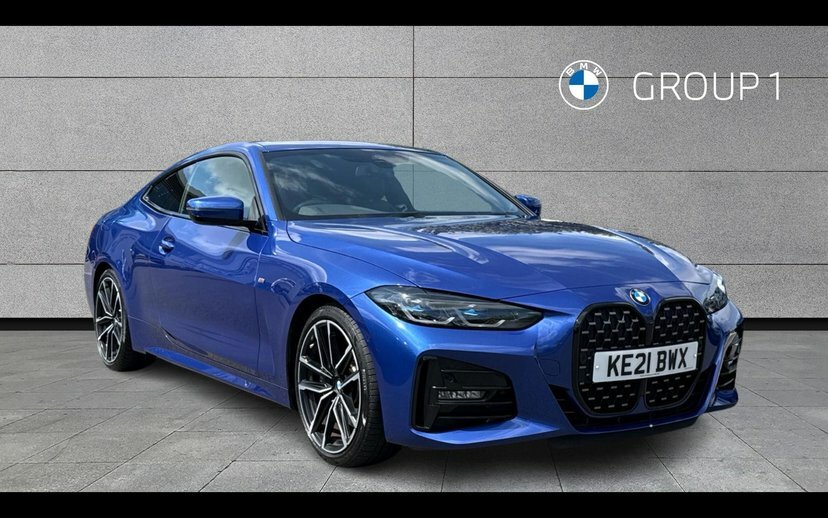 BMW 4 Series Gran Coupe 430I M Sport Coupe Blue
