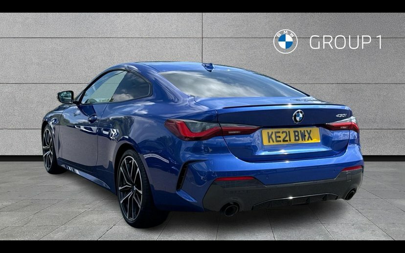 BMW 4 Series Gran Coupe 430I M Sport Coupe KE21BWX Blue #2