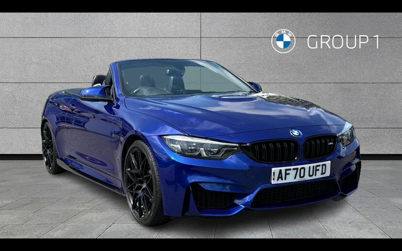 BMW M4 M4 Convertible Competition Package Blue