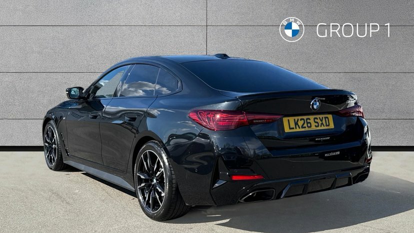 BMW 4 Series Gran Coupe M440i Xdrive Gran Coupe Black #2