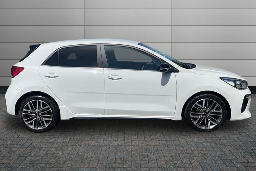 Kia RIO 1.0 T-gdi Mhev Gt-line S Hatchback Hybr LT22NFE White #4