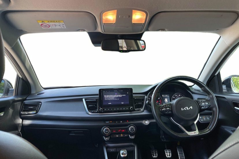 Kia RIO 1.0 T-gdi Mhev Gt-line S Hatchback Hybr LT22NFE White #6