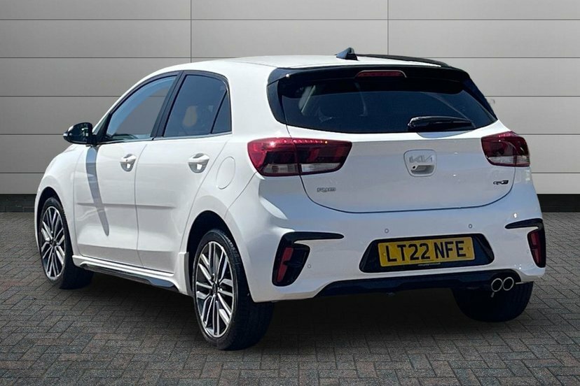 Kia RIO 1.0 T-gdi Mhev Gt-line S Hatchback Hybr LT22NFE White #3