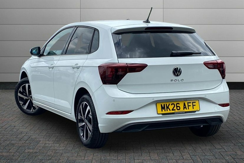 Volkswagen Polo 1.0 Tsi Match Hatchback 95 Ps MK26AFF White #3