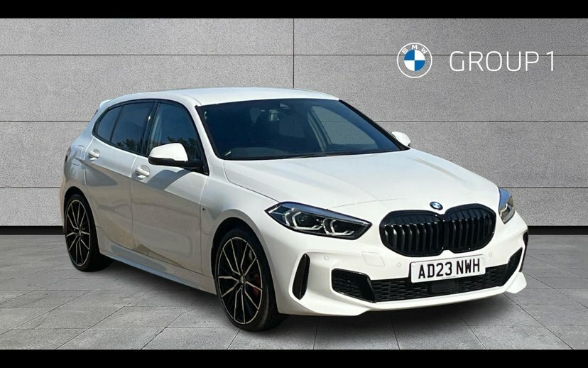 BMW 1 Series 128Ti AD23NWH White