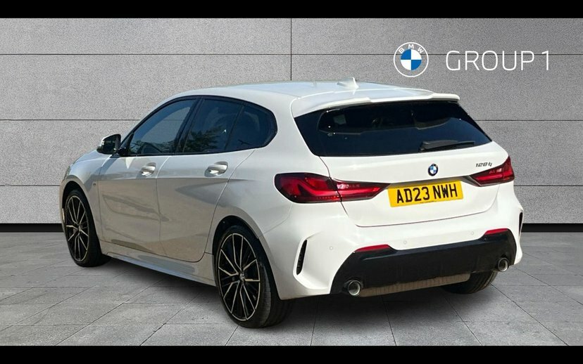 BMW 1 Series 128Ti AD23NWH White #2