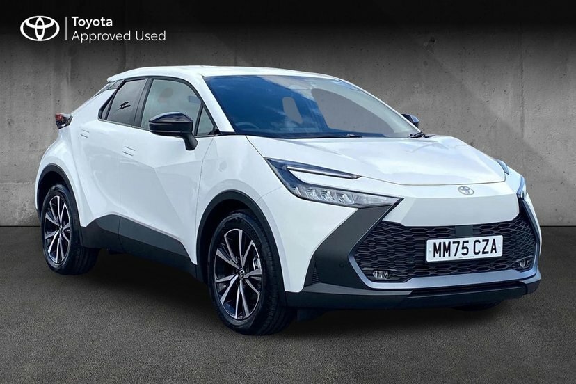 Toyota C-Hr 1.8 Vvt-h Design Suv Hybrid Cvt 140 Ps White