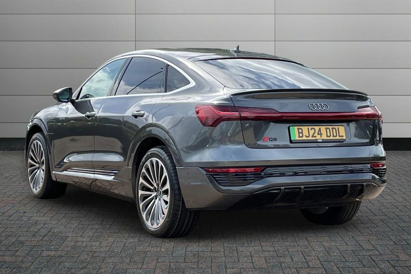 Audi Q8 e tron 55 S Line Sportback Quattro 114K BJ24DDL Grey #3