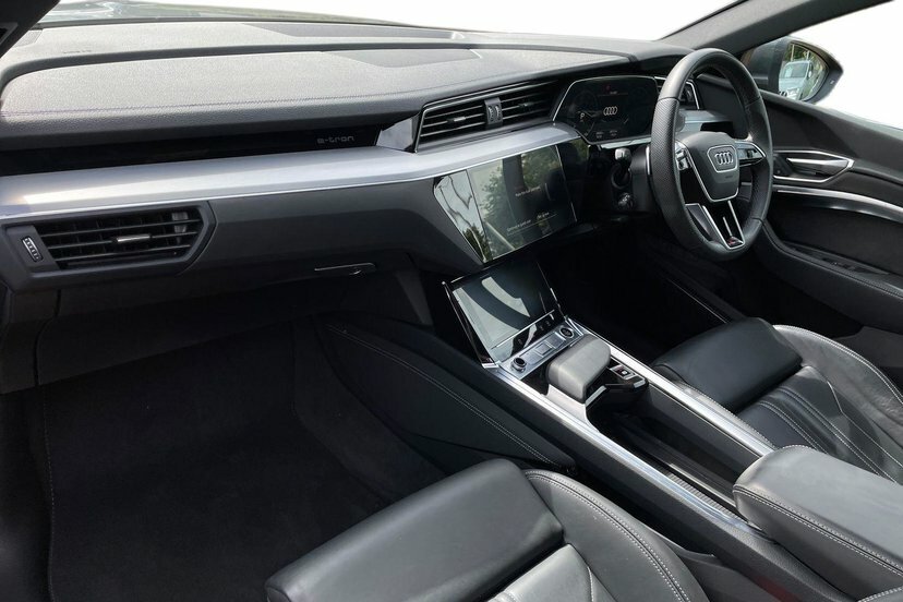 Audi Q8 e tron 55 S Line Sportback Quattro 114K BJ24DDL Grey #2