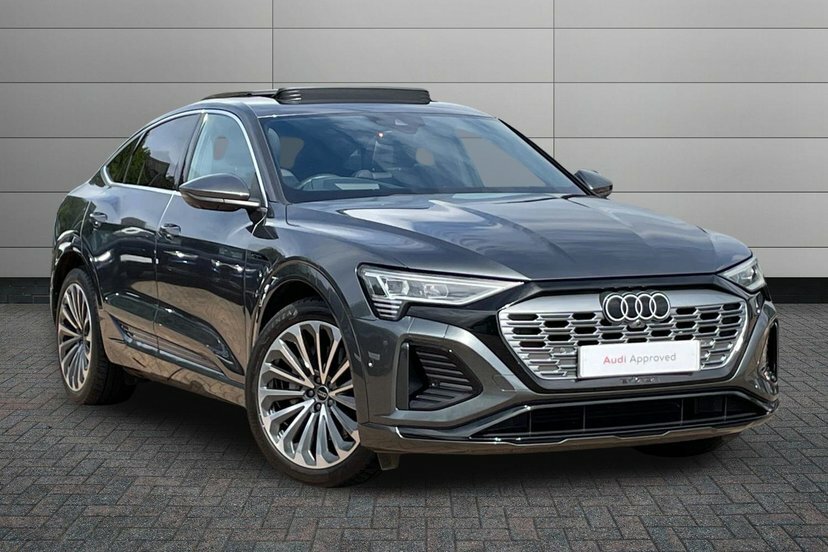 Audi Q8 e tron 55 S Line Sportback Quattro 114K Grey