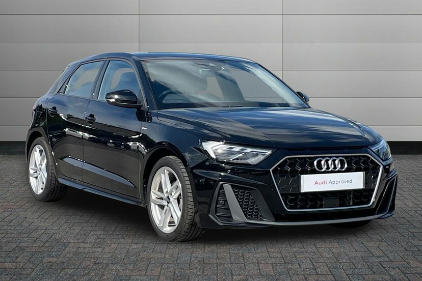 Audi A1 1.0 Tfsi 25 S Line Sportback S Tronic Black
