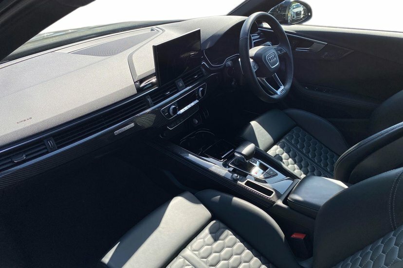 Audi RS4 Avant 2.9 Tfsi V6 Carbon Black Estate Tiptron RJ23EHY Black #2