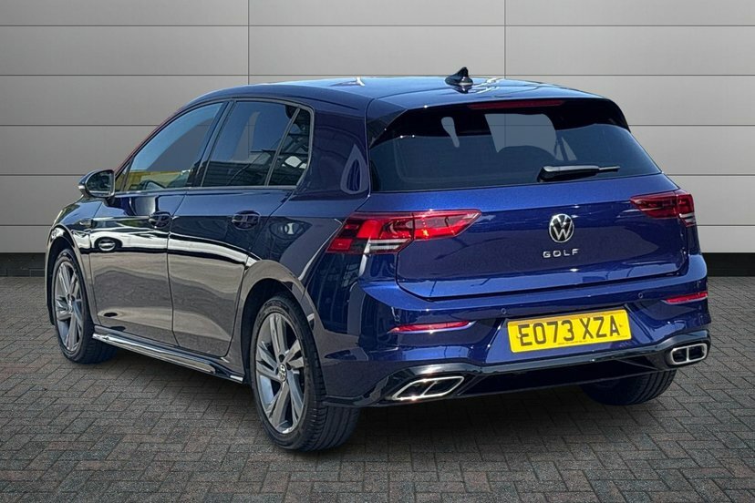 Volkswagen Golf 1.5 Tsi R-line Hatchback 150 Ps EO73XZA Blue #3