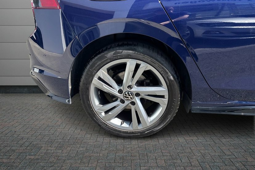 Volkswagen Golf 1.5 Tsi R-line Hatchback 150 Ps EO73XZA Blue #5