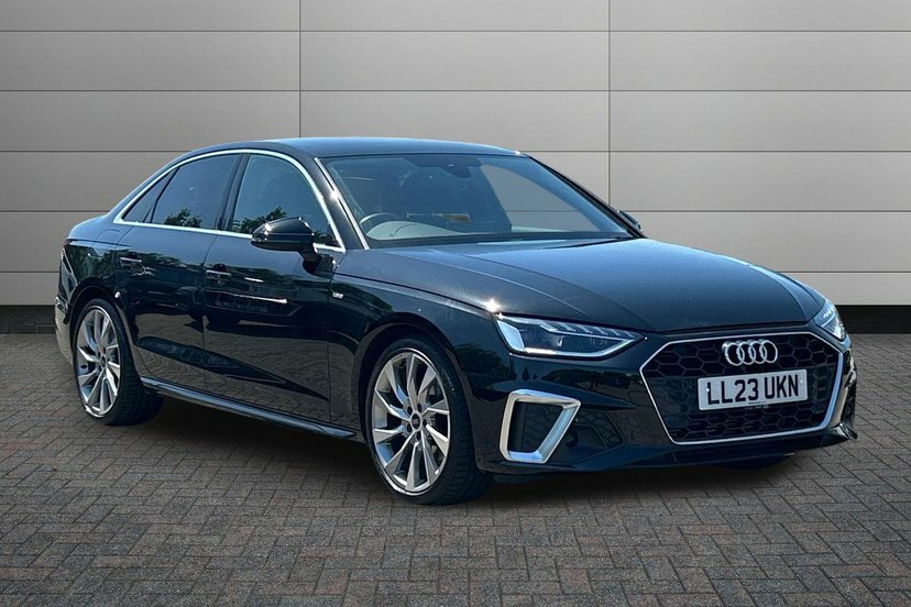 Audi A4 2.0 Tfsi 35 S Line Saloon S Tronic 150 Black
