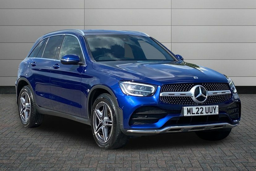 Mercedes-Benz GLC Class Glc220d Amg Line Suv G-tronic 4Matic Blue