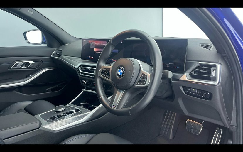 BMW 3 Series 320I M Sport Saloon FV72MHN Blue #6