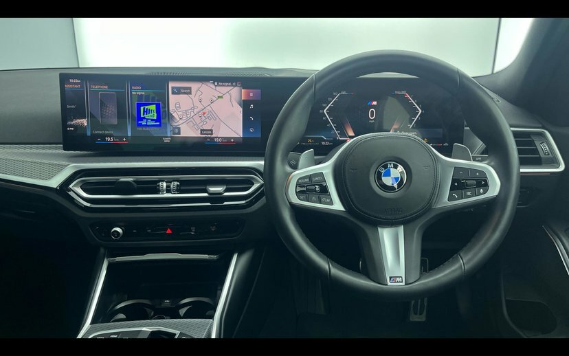 BMW 3 Series 320I M Sport Saloon FV72MHN Blue #5