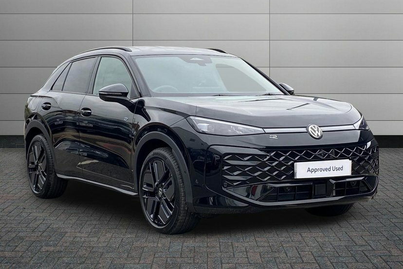 Volkswagen T-Roc 1.5 Etsi Mhev R-line Suv Hybrid Dsg 15 LS26KYJ Black