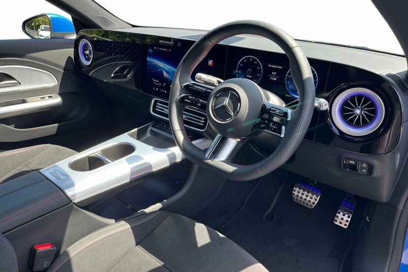 Mercedes-Benz CLA Class Cla250 85Kwh Amg Line Edition Saloon Electr KN75WHR Blue #5