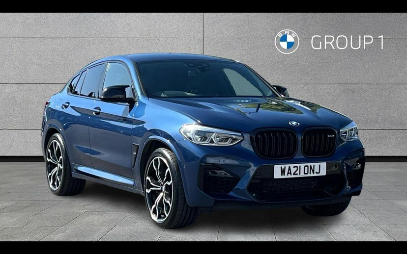 BMW X4 M X4 M Competition Blue