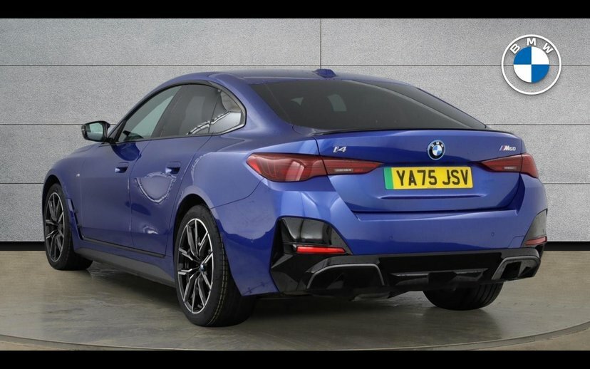 BMW i4 I4 M60 YA75JSV Blue #2
