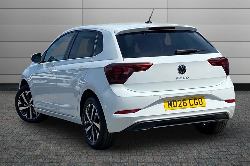 Volkswagen Polo 1.0 Tsi Match Hatchback 95 Ps MD26CGO White #3