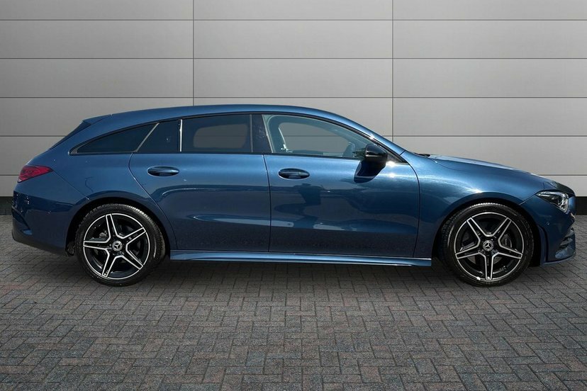 Mercedes-Benz CLA Class 1.3 Cla200 Amg Line Executive Shooting Brake KN23XWK Blue #3