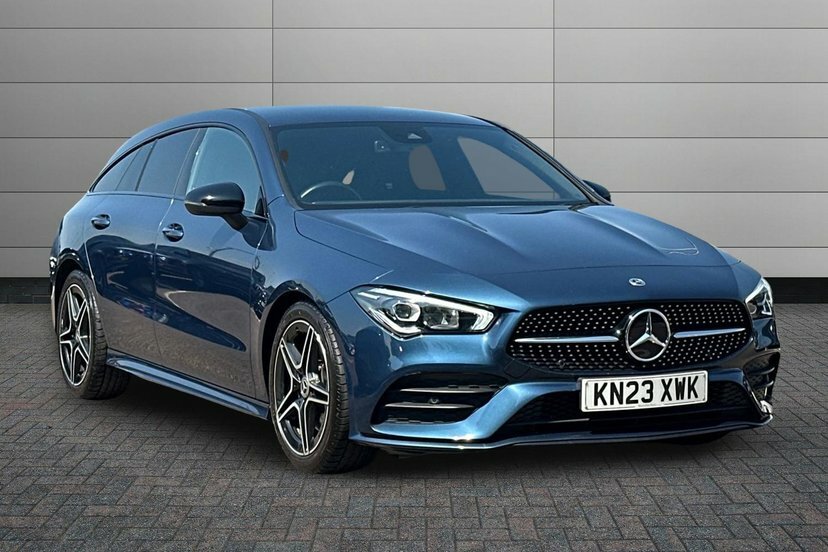 Mercedes-Benz CLA Class 1.3 Cla200 Amg Line Executive Shooting Brake Blue