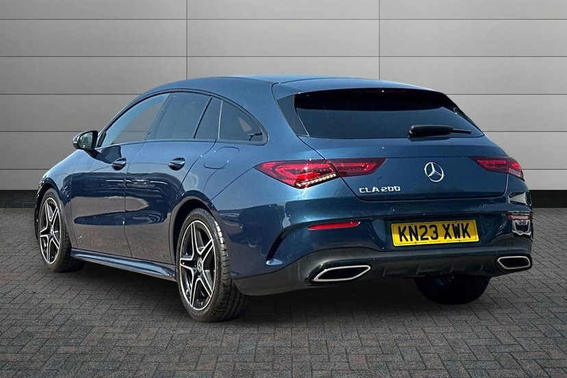 Mercedes-Benz CLA Class 1.3 Cla200 Amg Line Executive Shooting Brake KN23XWK Blue #2