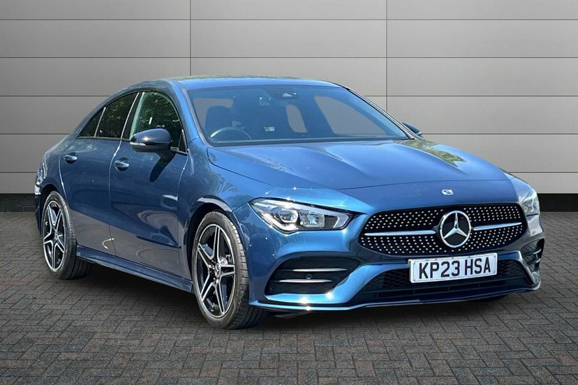 Mercedes-Benz CLA Class Cla200 Amg Line Executive Coupe Blue