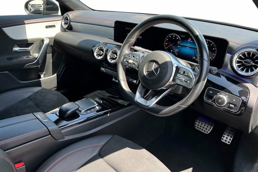 Mercedes-Benz CLA Class Cla200 Amg Line Executive Coupe KP23HSA Blue #5