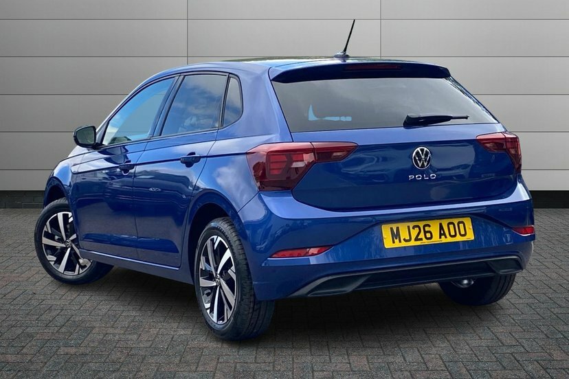 Volkswagen Polo 1.0 Tsi Match Hatchback Dsg 95 Ps MJ26AOO Blue #3