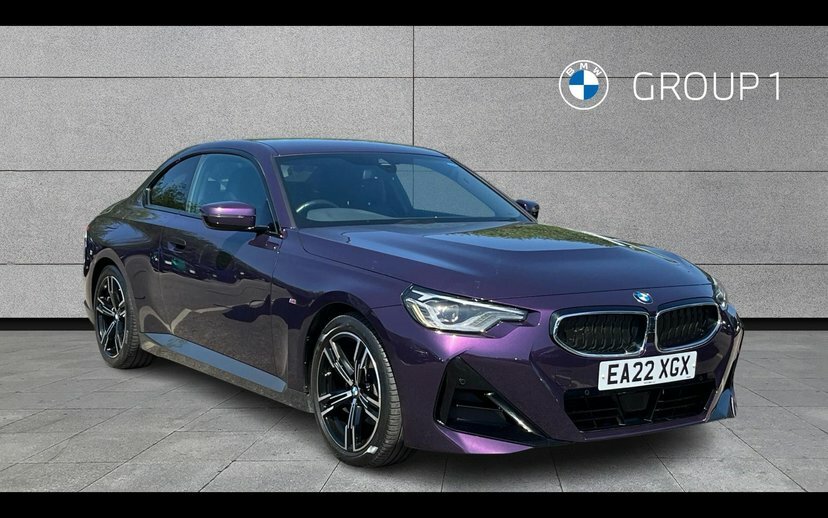 BMW 2 Series Gran Coupe 220I M Sport Coupe Purple
