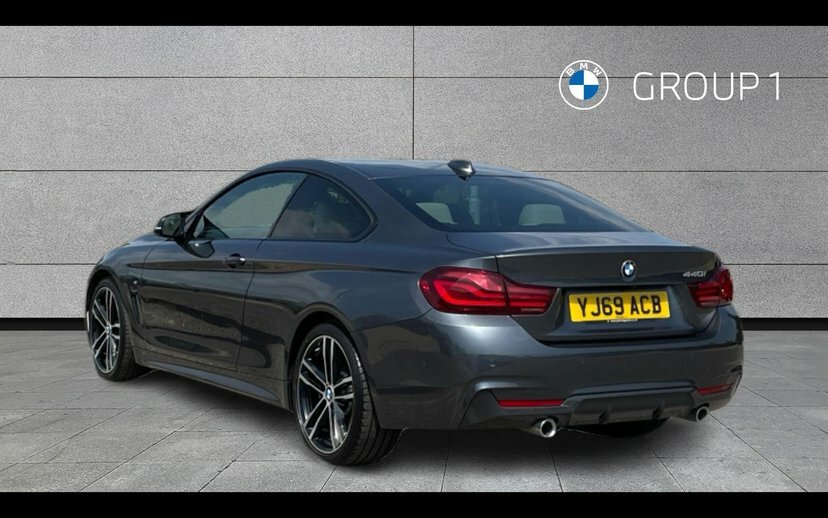 BMW 4 Series Gran Coupe 440I M Sport Coupe Grey #2