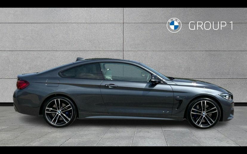 BMW 4 Series Gran Coupe 440I M Sport Coupe Grey #3