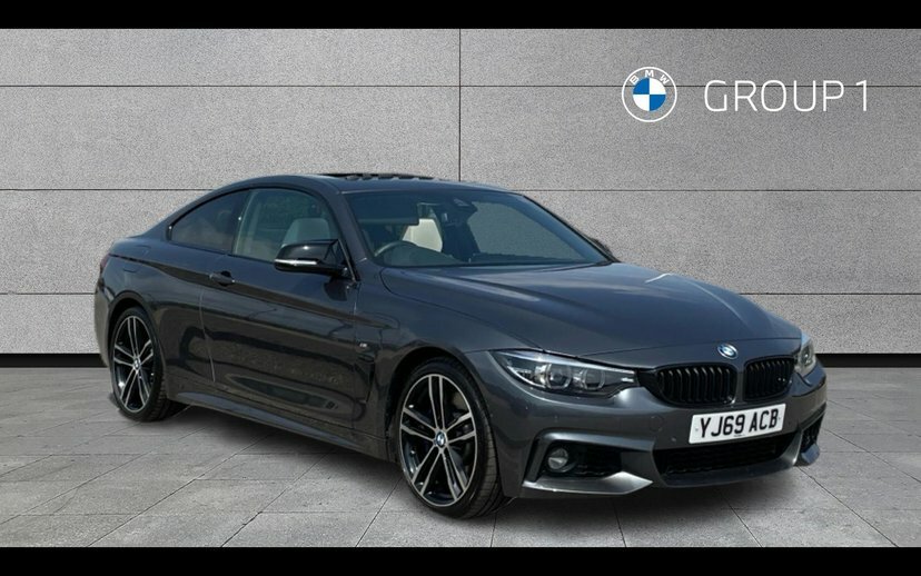 BMW 4 Series Gran Coupe 440I M Sport Coupe Grey